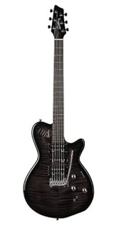 UPC 623501025503 product image for Godin XTSA Solid Body 3-Voice Electric Guitar (Trans Black) (B001QCXS8W) | upcitemdb.com