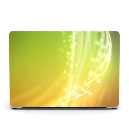 Carcasa rígida para MacBook Pro 15 A1990 A1707 con efecto cristal de luz fluyendo 3