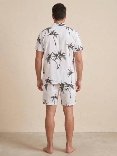 Image of GRECIILOOKS Men Co Ord Set for Men | Men Cord Set | Night Suit for Men | T-Shirt and Shorts Set for Men | Night Dress for Men | Pyjama Set for Men