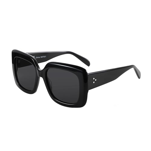 Lunettes de soleil polarisées pour femmes souffrant d'éblouissement en grand format chic