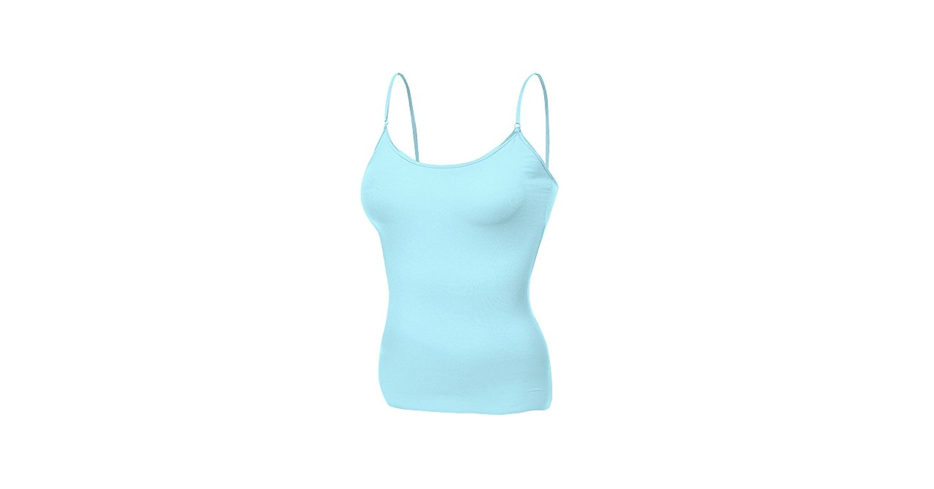 Emmalise Women's Basic Short Camisole Adjustable Strap