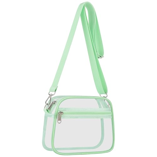 Image of Oraben Clear Bag for Stadium Events Clear Purse Stadium Bag Satchel Handbags for Sports Events Concerts Festivals | Stadium Approved