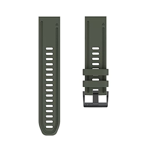 Bracelet silicone Garmin Fenix 5S résistant pour remplacer un modèle usé