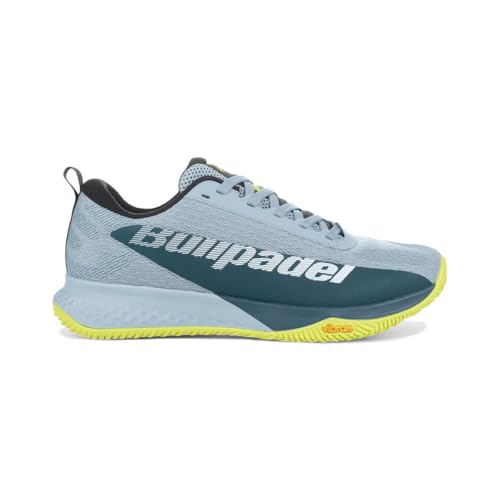 Zapatillas Bullpadel Xplo Vibram con suela de alta tracción y resistencia azul
