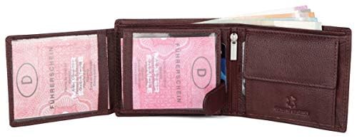 Image of WildHorn customised Gifts for Men | Personalized Leather Wallet for Mens -Name /Logo Printed on Wallet I UniqueGift Ideas Men Boy Love Husband Employees Clients