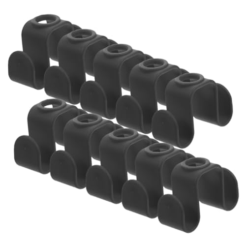 DOITOOL 10 Piezas Gancho Conector para Perchas Dobles de Apilables Gancho Colgador para Ropa Organizador de Armario para Abrigos y Trajes Ahorro de Espacio Hogar