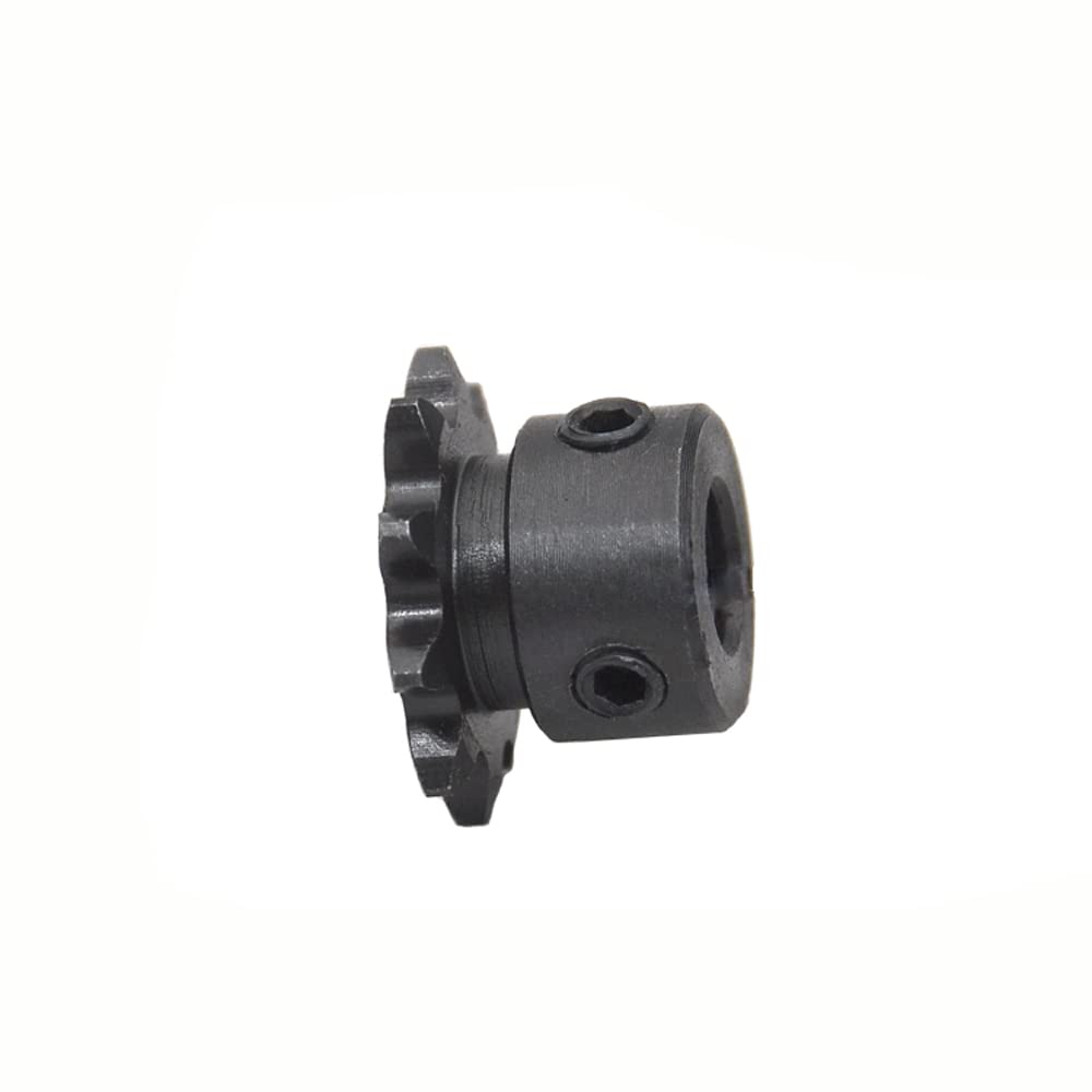 #25 Chain Drive Sprocket 1/4" 10T Bore 8mm Pitch 6.35mm For #25 04C Chain (Bore:8MM)