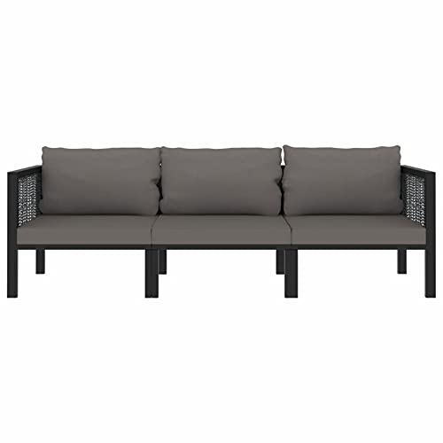 Tidyard Set 3 pz Divani Modulari da Giardino