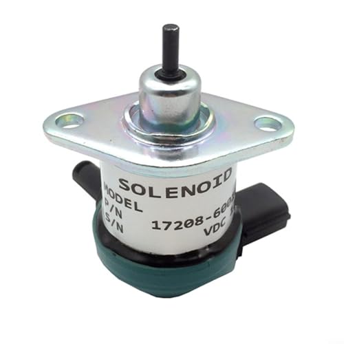 MoSundi Solénoïde 12 V pour moteurs Kubota D905 D1005 D1105, Direct 17208-60015 17208-60010 17208-60012 17208-60016