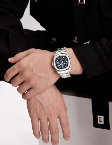 Image of NAVIFORCE NF9240 Square Unique Temperament Strap with dial Analog Watch