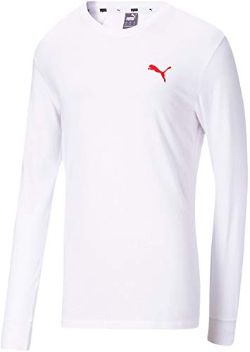 PUMA Classics Logo Long Sleeve Tee Puma White 2XL