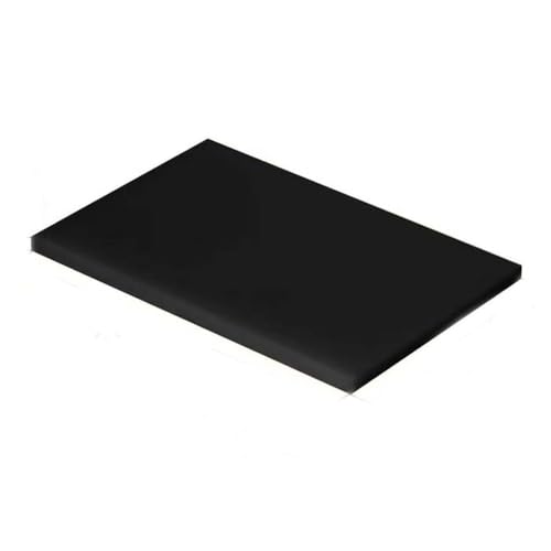 Bloque ABS negro 300x300x25mm reutilizable para maquetas de modelismo y reformas del hogar