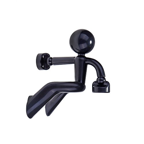 VISKEY Novedoso Juego de llaveros magnéticos para Escalada en la Pared, Color Negro