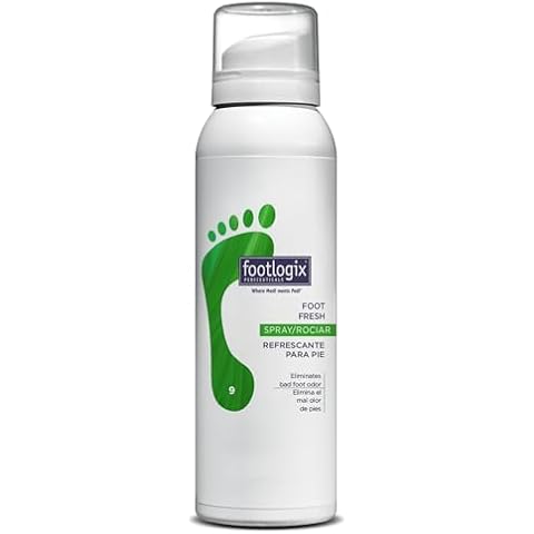 FOOTLOGIX Foot Deodorant Spray, 4.23 Fl Oz Cover