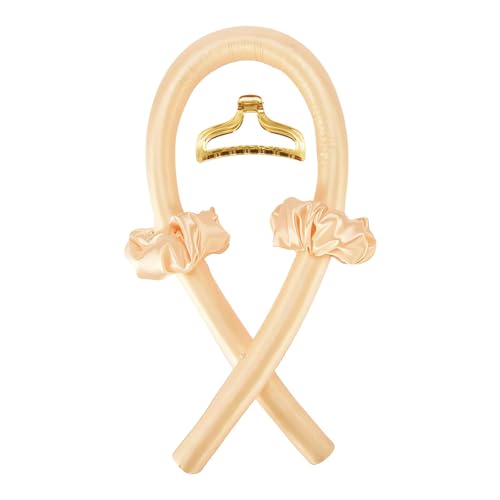 JCUGSBS Rizador Pelo Sin Calor, Varilla Para Rizar Sin Calo, Heatless Hair Curlers, Las Señoras Duermen Suave Rizador, Diadema Con Rulos Pelo, Adecuado Para Mujeres con Cabello Medio y Largo