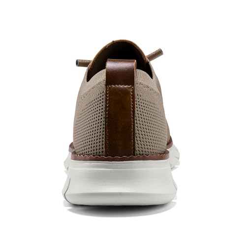 Image of Wearbreeze Men's Business Casual Oxford Sneakers - Lightweight Lace-Up Dress Shoes for Work, Travel & Daily Commute