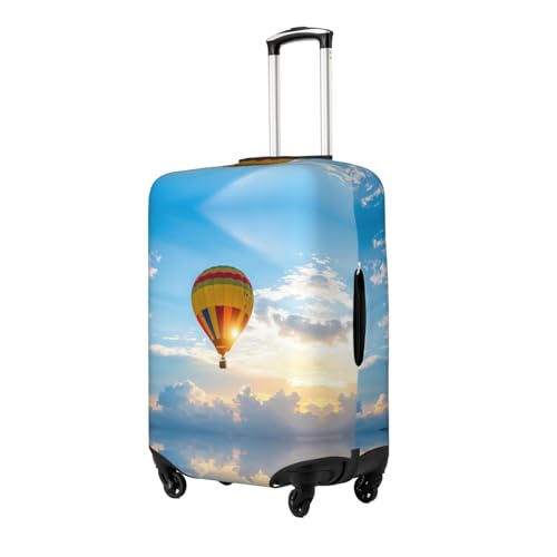 Hot Air Balloons Print Luggage Protection Cover, 18-32 Inch Scratch Resistant Luggage Cover2