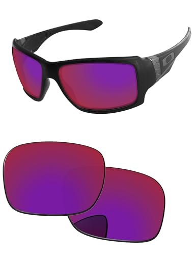 Image of Replacement Lenses for Oakley Big Taco OO9173 62mm Sunglass - Precision Fit, UV Block & Impact Resistant
