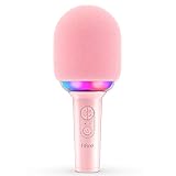 FIFINE Karaoke Microphone Bluetooth Wireless Mic Speaker, Singing Handheld Portable Microphone, Gift