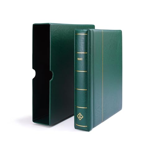 Album pré-imprimé France 2024 vert Leuchtturm pochette serrage