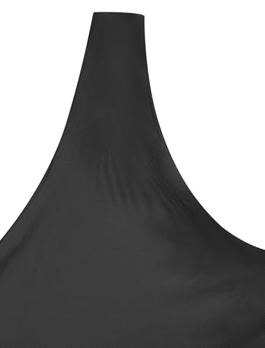 ZAFUL Women’s 2 Pieces Skirt with Crop Tank, High-Slit Twist Skirt Set Bodycon Dress for Party Club Nightout Cocktail3