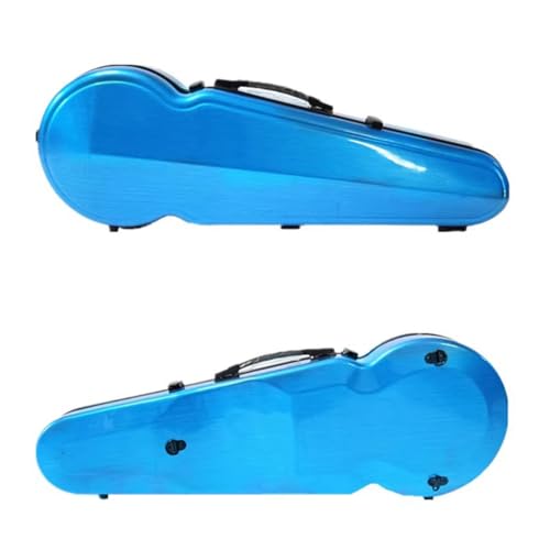 Nofiss カーボンファイバー 軽量 ビオラケース ビオラハードケース 15-17 インチ ビオラケース ダブルショルダーストラップ付き 温度計内蔵 、ユニバーサルビオラケース 圧力や摩耗に強く 防湿性があり 空輸できます ()