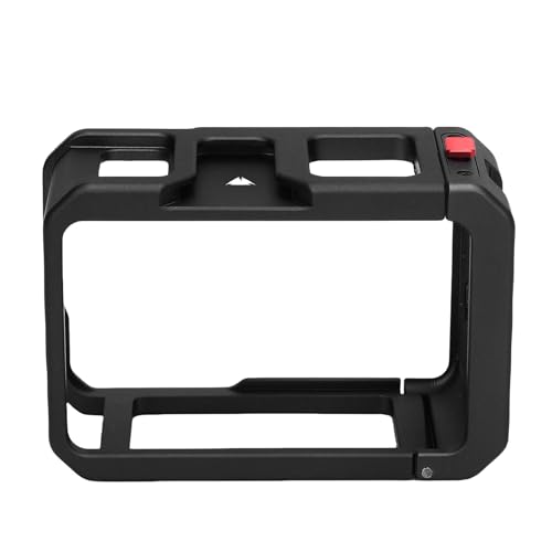 [Adatta precisa per le fotocamere d'azione] Progettata con misurazioni esatte, questo telaio della fotocamera di azione adatto per Action 5Pro 4 3, garantendo un adattamento aderente senza lacune per la massima protezione.