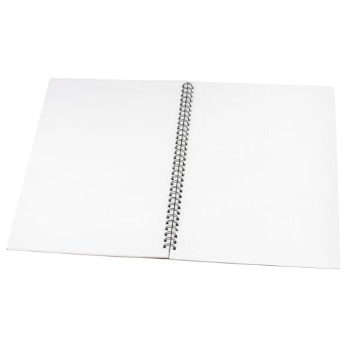 Cahier à spirale A4 quadrillé bloc-notes kraft pour dessin et notes - 5