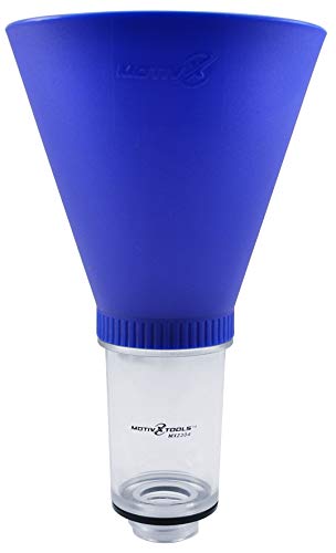 Motivx Tools Engine Oil Funnel for Subaru Vehicles with Threaded Oil Filler Caps – Fits Forester, Outback, Legacy, Impreza, WRX, Sti, XV Crosstrek, and More