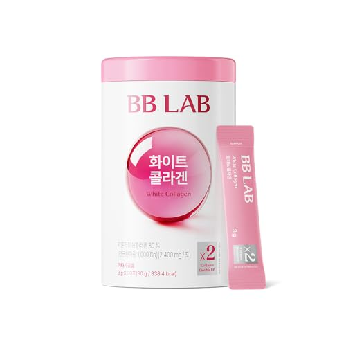 BB LAB White Collagen 2 400mg Low Molecular Fish peptide 1 000 Dalton Travel Easy On-The-Go Packet Korean Collagen Daily Beauty Routine