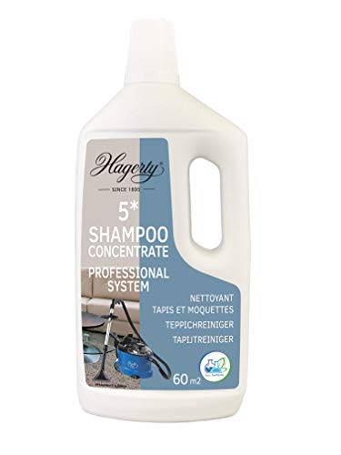 Teppichreiniger 1L Shampoo Concentrate I Teppichshampoo für Waschsauger zum Entfernen von Flecken und Gerüchen I Hochwirksames Polsterreiniger