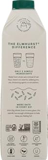 ELMHURST Unsweetened Oat Milk, 32 FZ