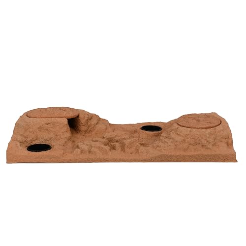 Lucky Reptile Rocky Canyon (2 teilig) - Scape it Easy - Outback Red, 48 x 25 x 29 cm, für Starter Kits 50 cm