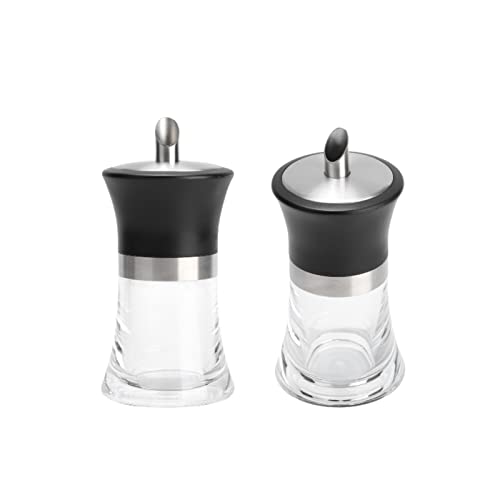 2Pcs Sugar Dispenser, Transparent Sugar Bottle Home Kitchen Acrylic Sugar Jar Sugar Shaker with Pouring Spout for Coffee Cereal Tea(100ml)
