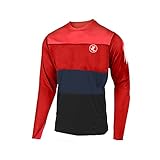 UGLY FROG Bike Wear Atmungsaktiv Trendy Herren Downhill/MTB Jersey Mountain Bike Shirt Fahrradtrikot Langarm Freeride BMX Frühling Top MF09