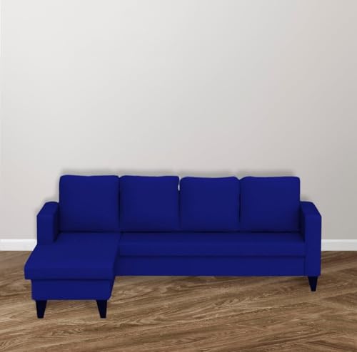 Image of The MM Furniture store Premium Fabric Sofa - Sapphire (5 Seater - LHS)