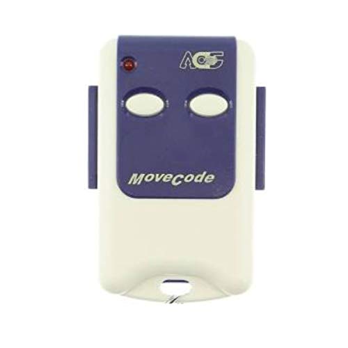 CELINSA MOVECODE 2 Botones Frecuencia 433,93MHz Mando Garaje Rolling Code Con Soporte Para Coche Incluído Solo Válido Para Receptores Celinsa