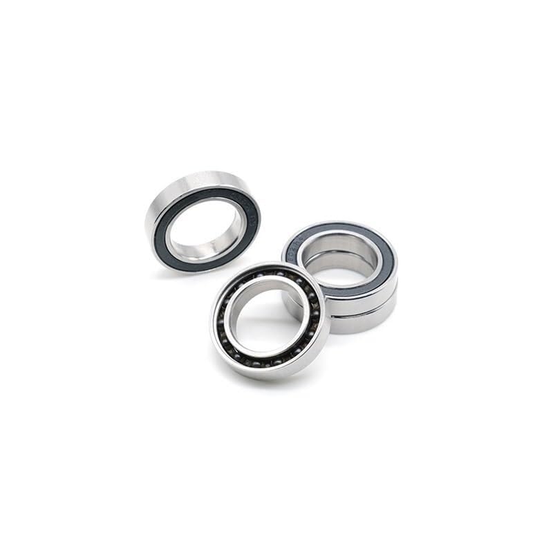Rodamiento, Rodamientos S6802-2RS CB (1 PC) 440C 6802RS Anillos de acero inoxidable con rodamiento bolas cerámica Si3N4 15x24x5 mm S6802RS