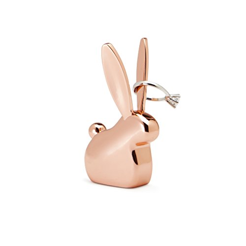 Umbra Anigram Bunny Ring Holder for Jewelry, Copper