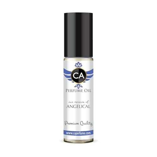 CA Perfume Impression of Angelical for Women Eau De Parfum Amber Vanilla Scent Long Lasting Perfumes for Women Travel Size TSA Ready for Day and Night Wear 0.33 Fl Oz 10ml
