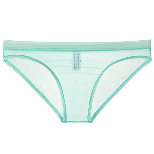 COMLIFE Mens Transparent Mesh See Through Flat Pouch Underpants Brief Triangle Briefs Underwear4
