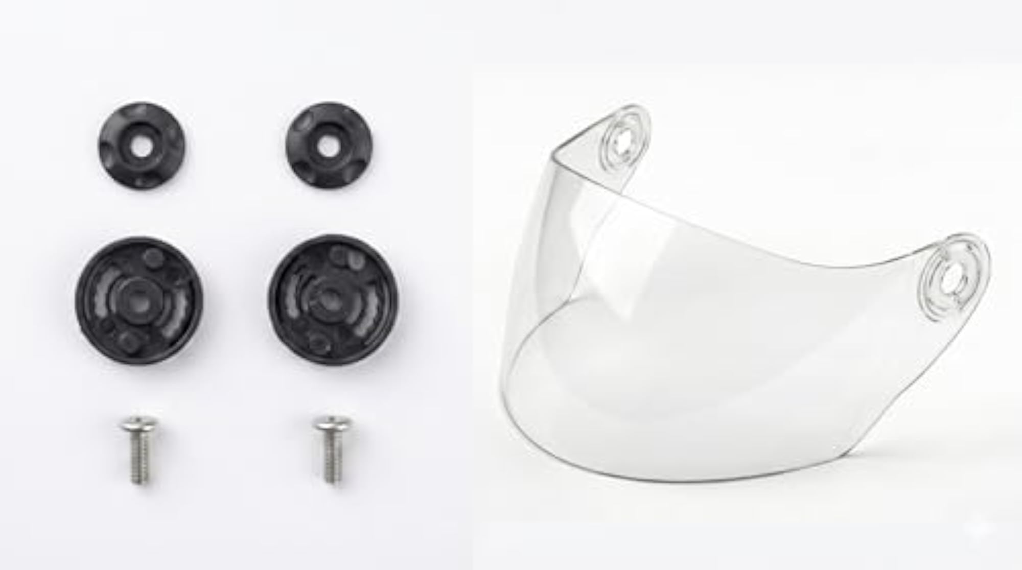 Buff Helet Visor Replacement Clear Visor