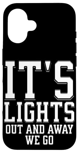 It's Lights Out and Away We Go Race Week���[�^�[�X�|�[�c���[�V���O �X�}�z�P�[�X iPhone 16 �p