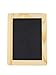 Creative Hobbies® Synthetic Chalkboard with Unfinished Wood Frame, 4 x 6 Inch -Pack of 6 Chalkboards