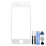 BisLinks Front Screen Lens Glass for iPhone 4S Replacement Part White