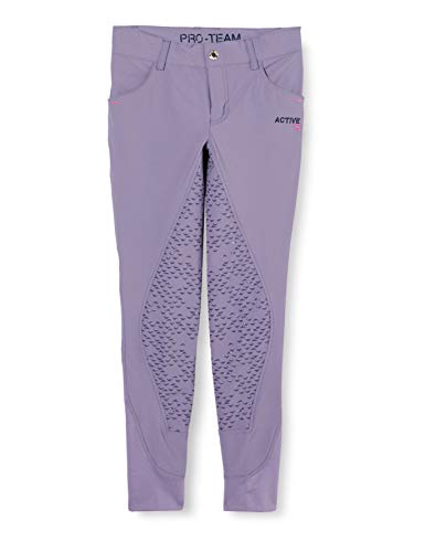 Culottes d'équitation bleu pigeon HKM Pro Team Sue pour les journées aux écuries