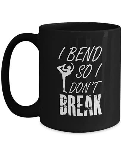 Amisk I Bend So I Don't Break_New Funny Coffee Mug Cup Humorous Gift Idea