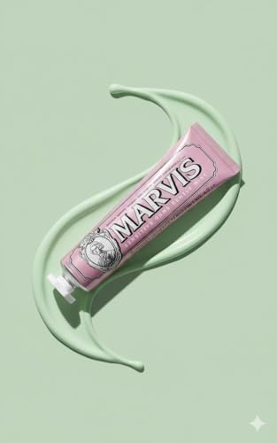 Image of Marvis Sensitive Gums Gentle Mint Toothpaste 75 ml | Gum Care Formula | Soothing Mint Flavor | Reduces Sensitivity & Protects Gums