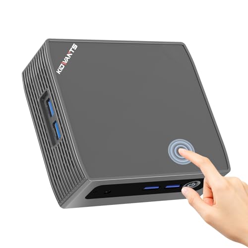 Image of KN1 Mini PC Touch PC Intel N4000(up to 2.6GHz),8GB LPDDR4 128GB eMMC,Support M.2 SSD Expansion (512GB /2TB),Support 4K Dual Display, 2.4G /5G WiFi,BT 5.0,USB 3.0,Mini Desktop Computer for Home /Office