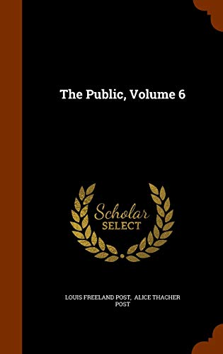 The Public, Volume 6 1343927439 Book Cover